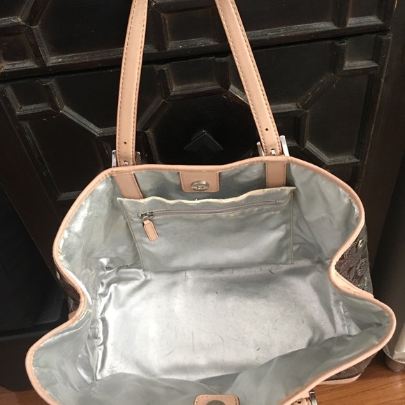 Michael kors tote bags silver and sand - Picture 4 of 12